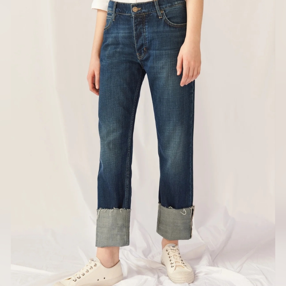 M.I.H Phoebe Jean Mid-Rise Slouch Leg Jeans